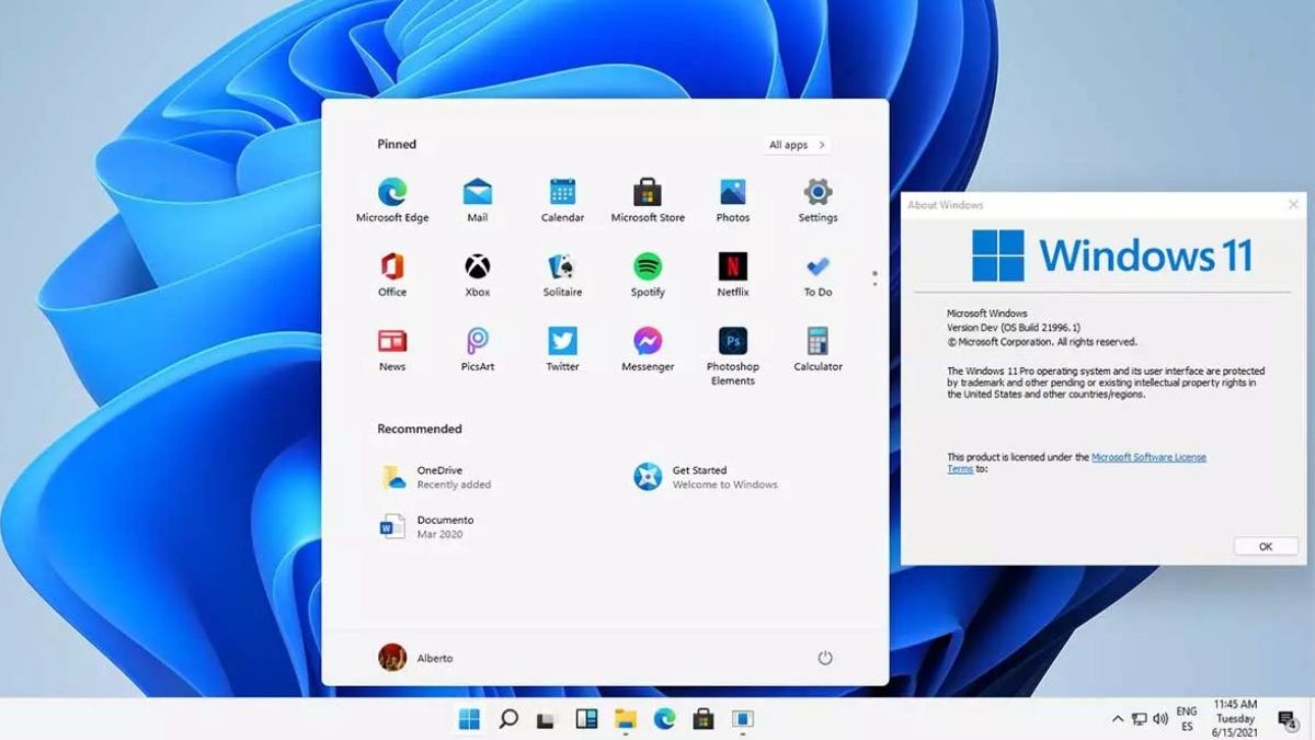 Se filtran las primeras imágenes de Windows 11