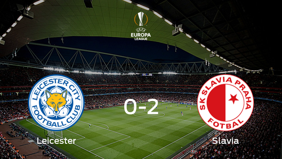 Slavia Praga pasa a la siguiente fase de la Europa League tras ganar 2-0 a Leicester City