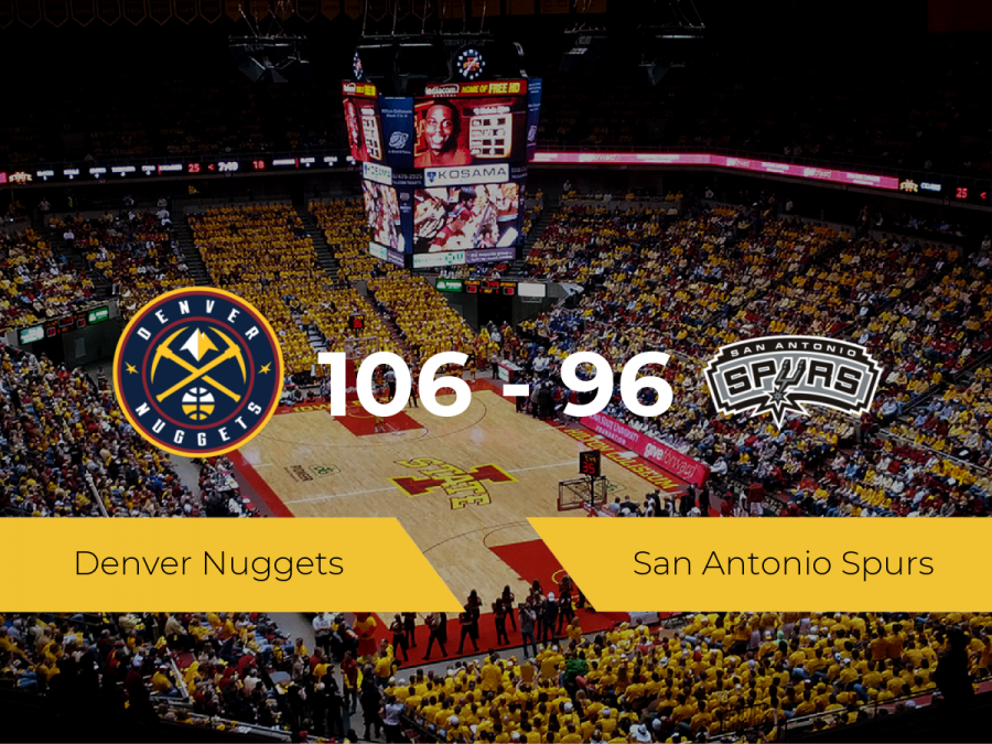 Victoria de Denver Nuggets ante San Antonio Spurs por 106-96 Victoria de Denver Nuggets ante San Antonio Spurs por 106-96