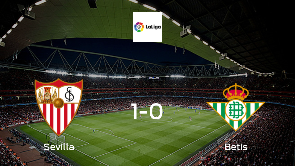 Resumen, Resultado, Goles y Tarjetas de Sevilla vs. Real Betis de LaLiga (1-0)
