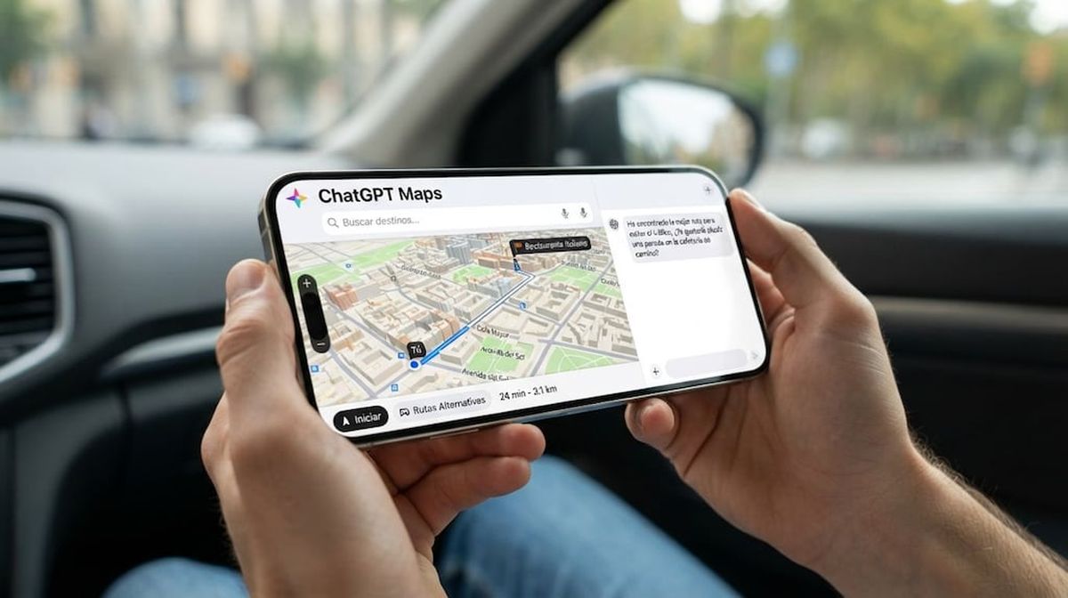 ChatGPT Maps se presenta como una alternativa a Google Maps para planificar viajes.