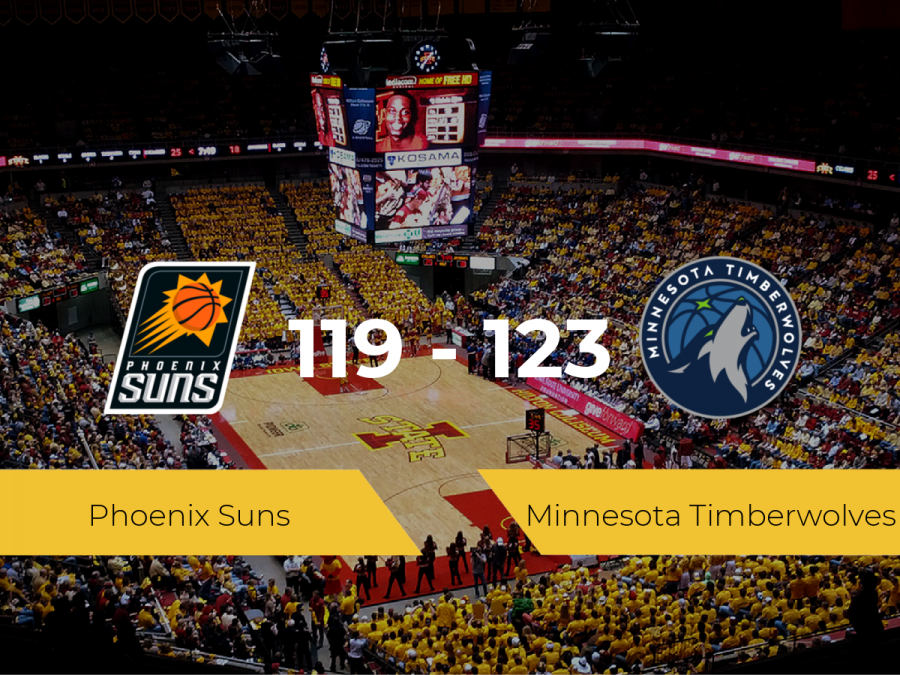 Triunfo de Minnesota Timberwolves ante Phoenix Suns por 119-123