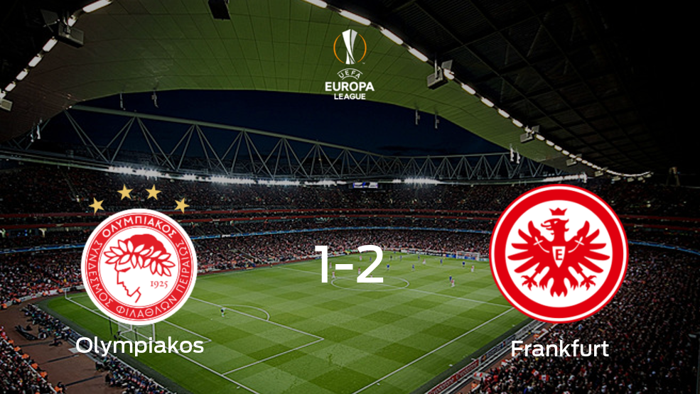 El Eintracht Frankfurt vence 1-2 al Olympiakos Piraeus y se lleva los tres puntos