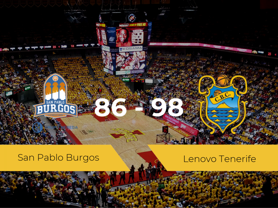 El Lenovo Tenerife logra vencer al San Pablo Burgos (86-98) El Lenovo Tenerife logra vencer al San Pablo Burgos (86-98)