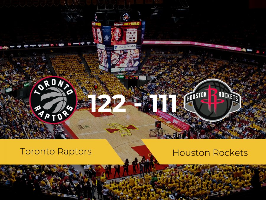 Toronto Raptors derrota a Houston Rockets (122-111)