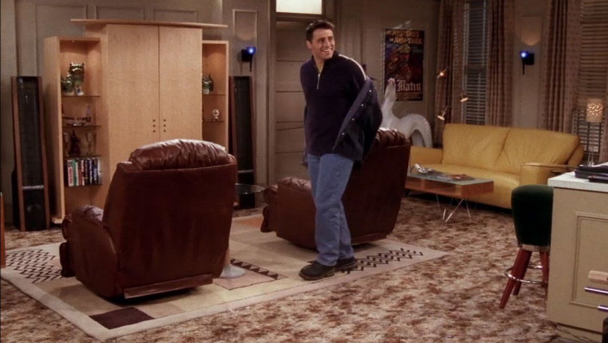 Friends: Lo olvidaste del departamento de Chandler y Joey