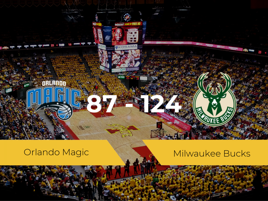 Milwaukee Bucks consigue la victoria frente a Orlando Magic por 87-124