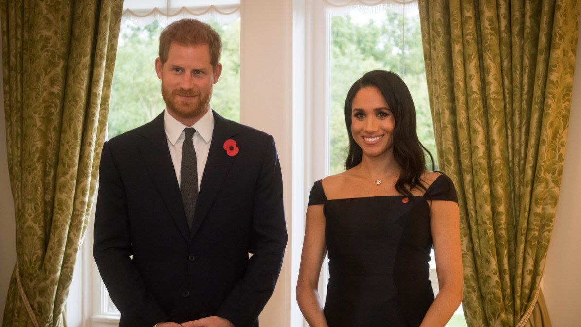Meghan Markle junto al duque de Sussex