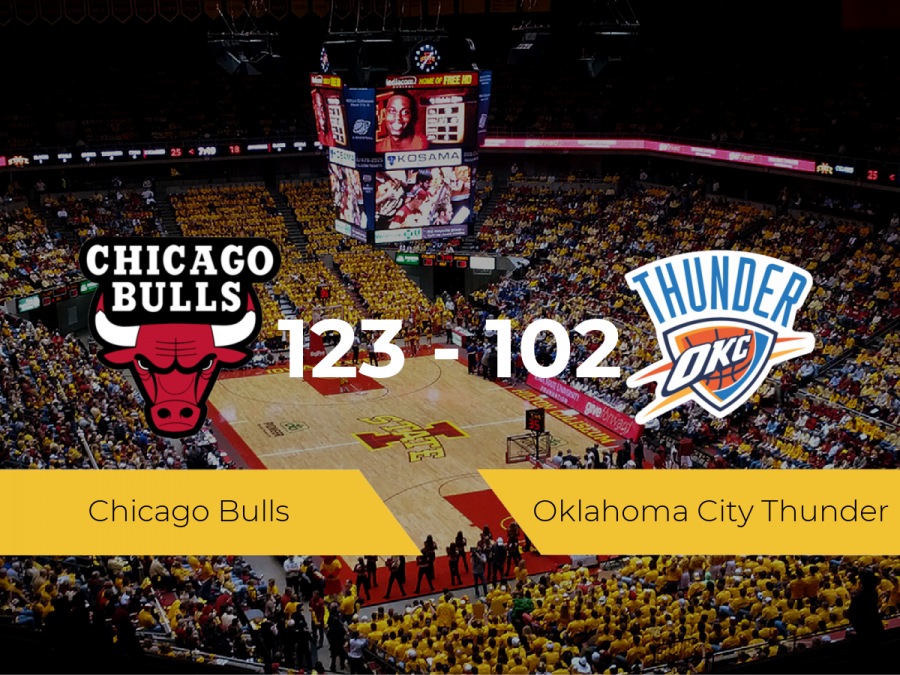 Chicago Bulls se queda con la victoria frente a Oklahoma City Thunder por 123-102