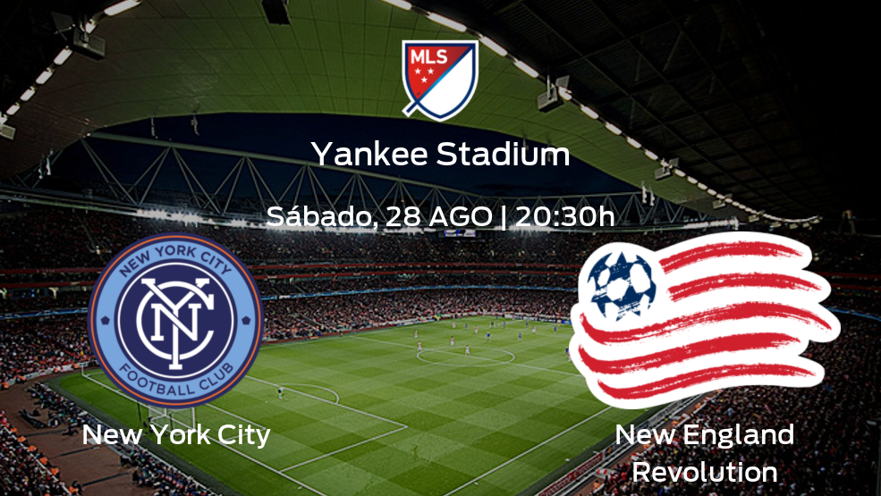 New York City vs New England Revolution | Horario, alineaciones y detalles de su partido de la jornada 29 New York City vs New England Revolution | Horario, alineaciones y detalles de su partido de la jornada 29