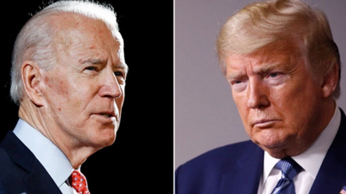 Elecciones EE.UU.: Donald Trump y Joe Biden  / AP