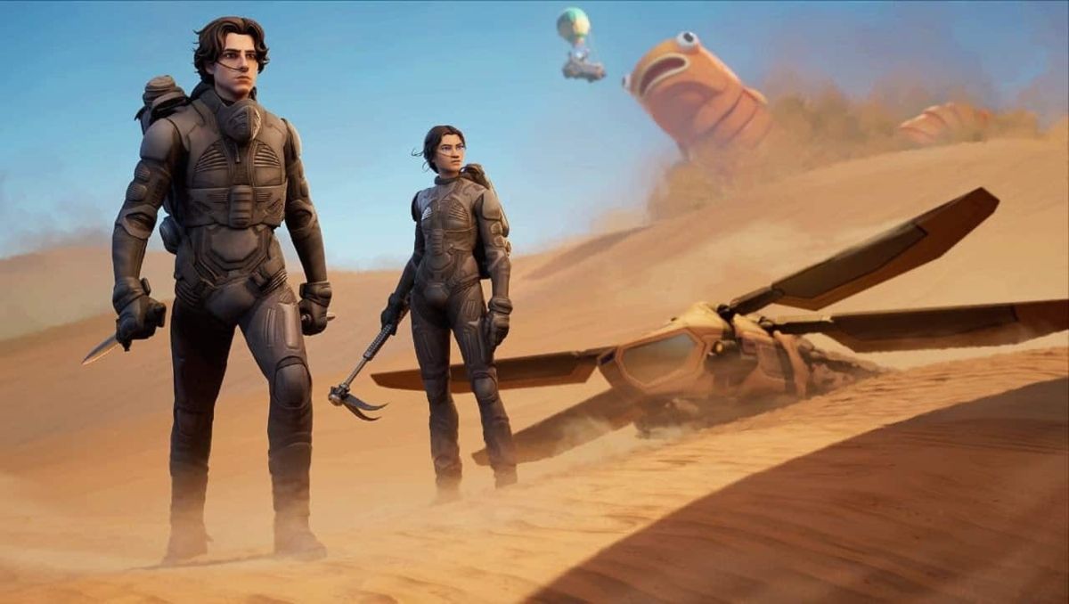 Dune es la última franquicia en llegar a Fortnite.