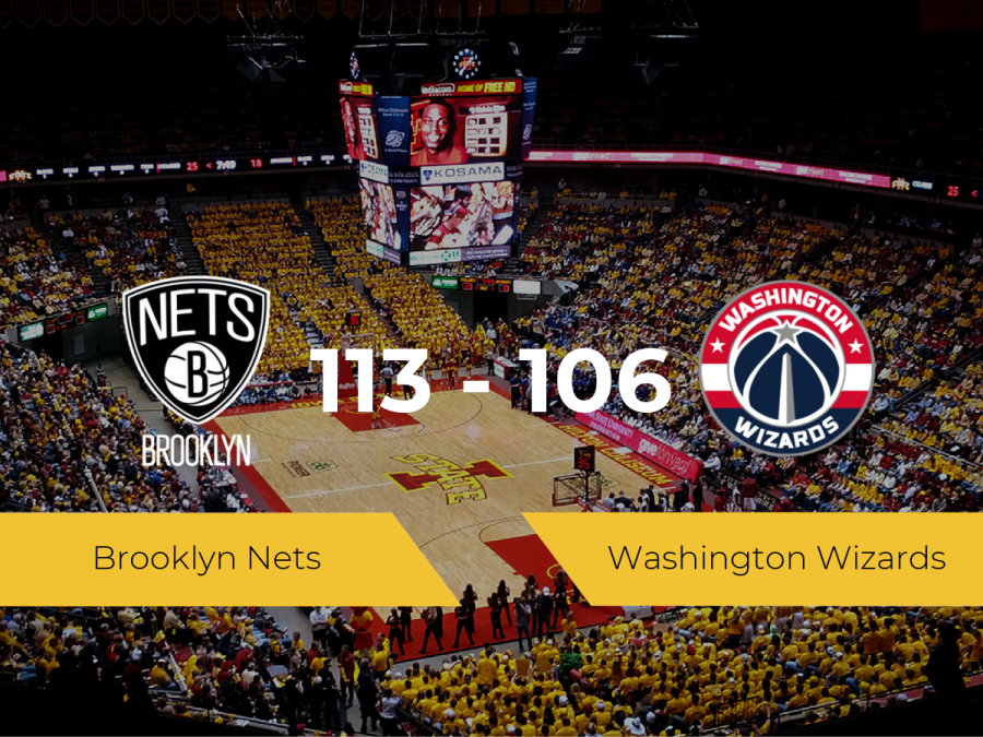 Brooklyn Nets consigue vencer a Washington Wizards (113-106)