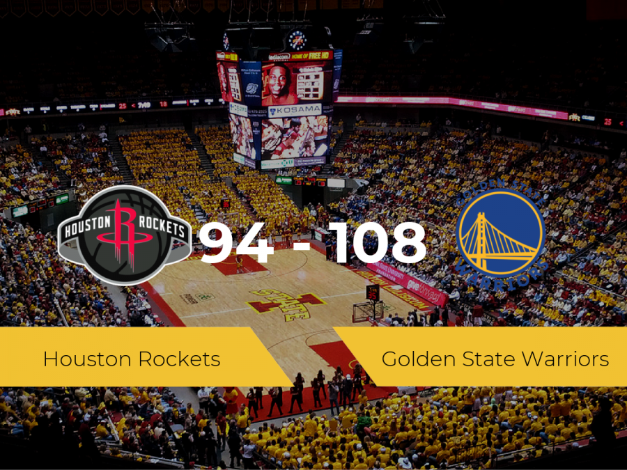 Golden State Warriors se queda con la victoria frente a Houston Rockets por 94-108