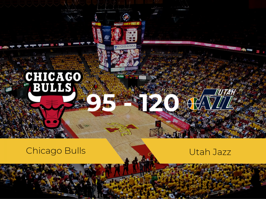 Utah Jazz derrota a Chicago Bulls (95-120)