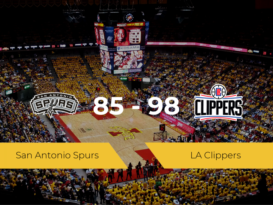 LA Clippers se impone por 85-98 frente a San Antonio Spurs