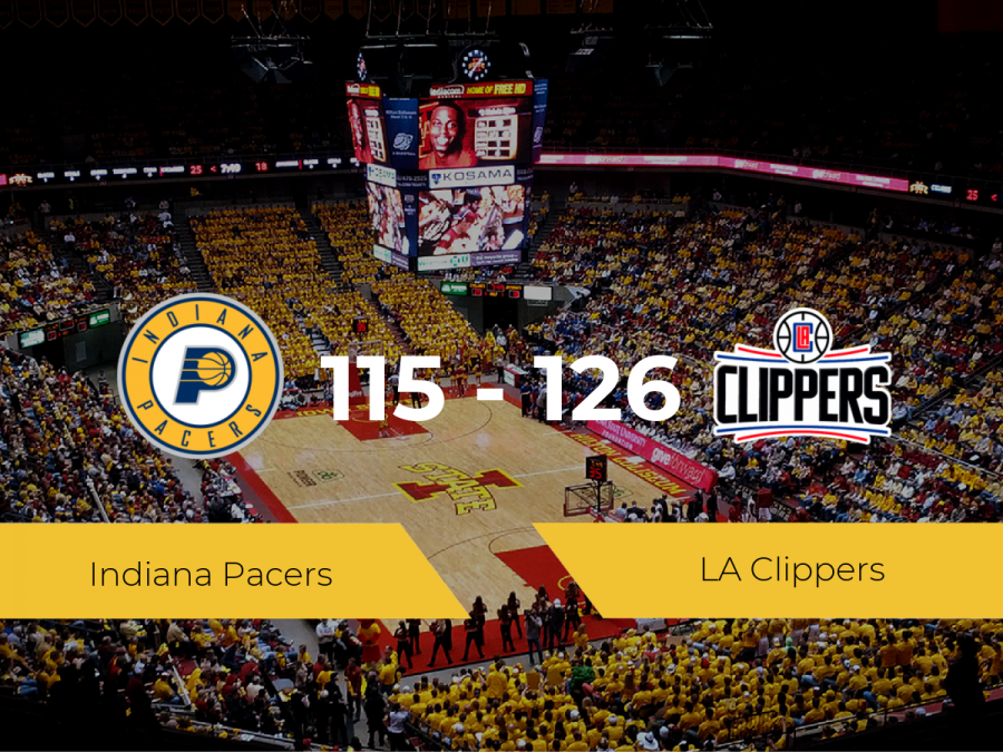 LA Clippers consigue vencer a Indiana Pacers (115-126)