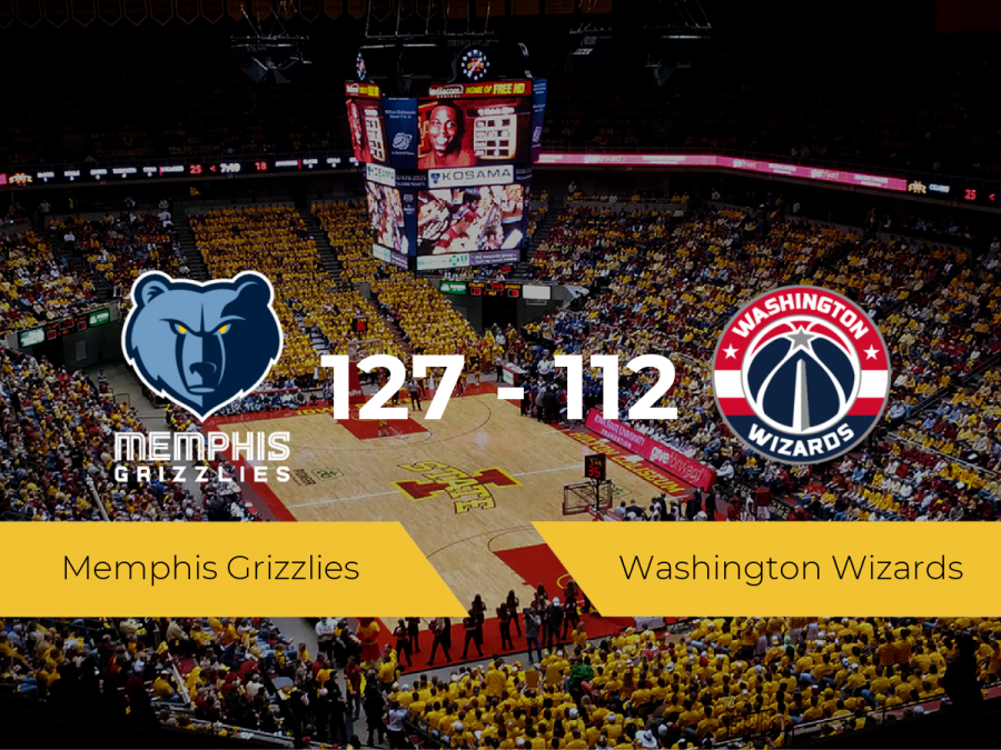 Memphis Grizzlies se queda con la victoria frente a Washington Wizards por 127-112