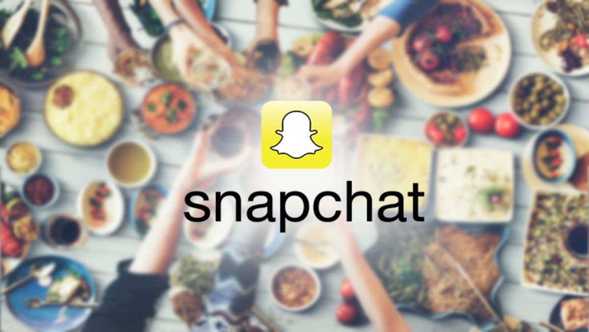 Snapchat es una buena ventana para vender tu menú