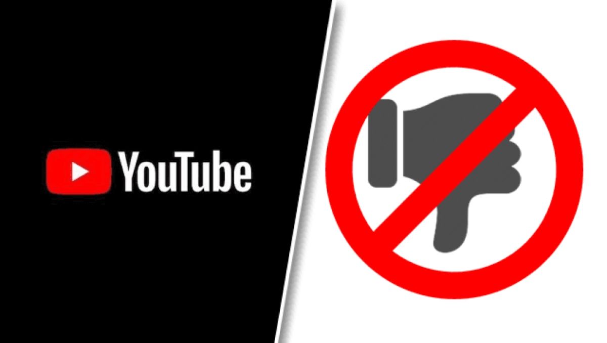 YouTube quitó la posibilidad de que los usuarios vean cuantos dislikes tienen los videos.