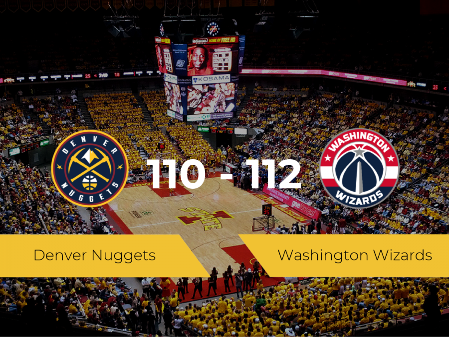 Washington Wizards logra ganar a Denver Nuggets (110-112)