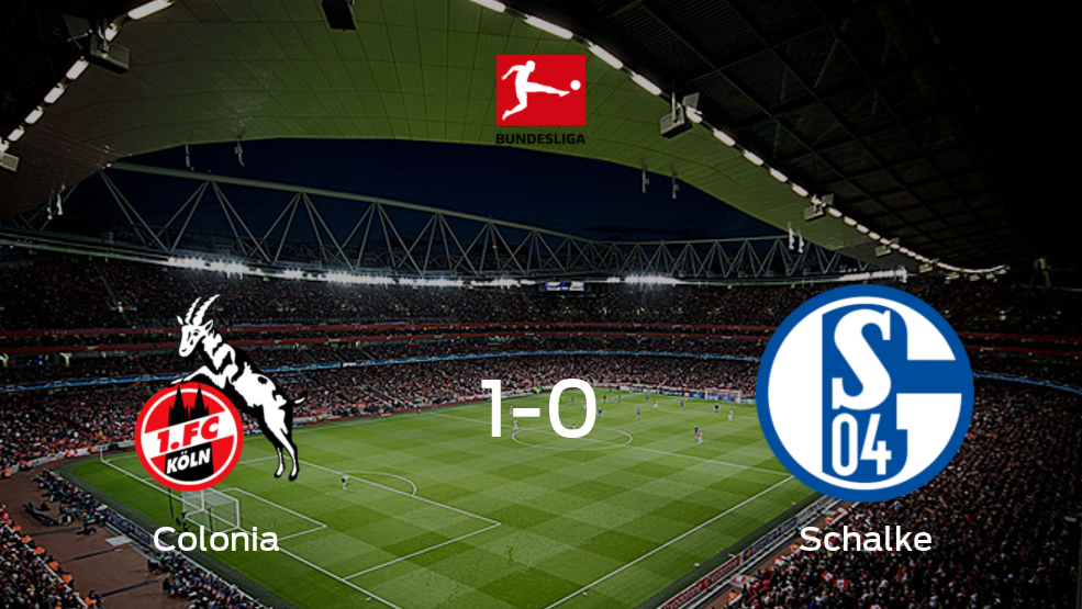 Resumen, Resultado, Goles y Tarjetas de Colonia vs. Schalke 04 de la Bundesliga (1-0)