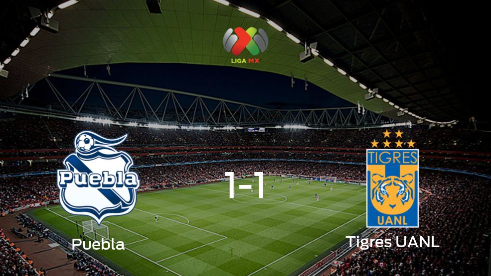Descubre cómo fue el partido de Puebla con Tigres UANL (1-1)