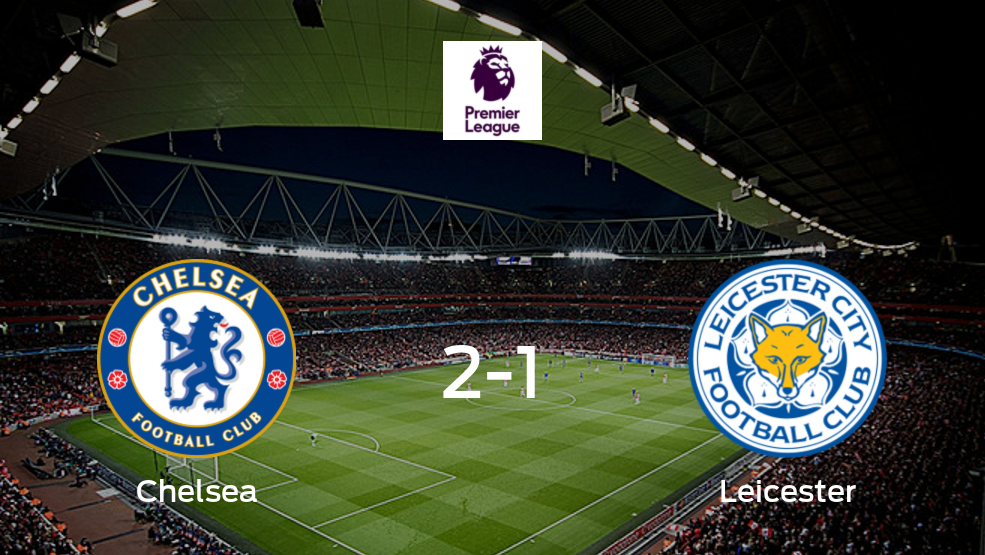 Resumen, Resultado, Goles y Tarjetas de Chelsea vs. Leicester City de la Premier League (2-1)