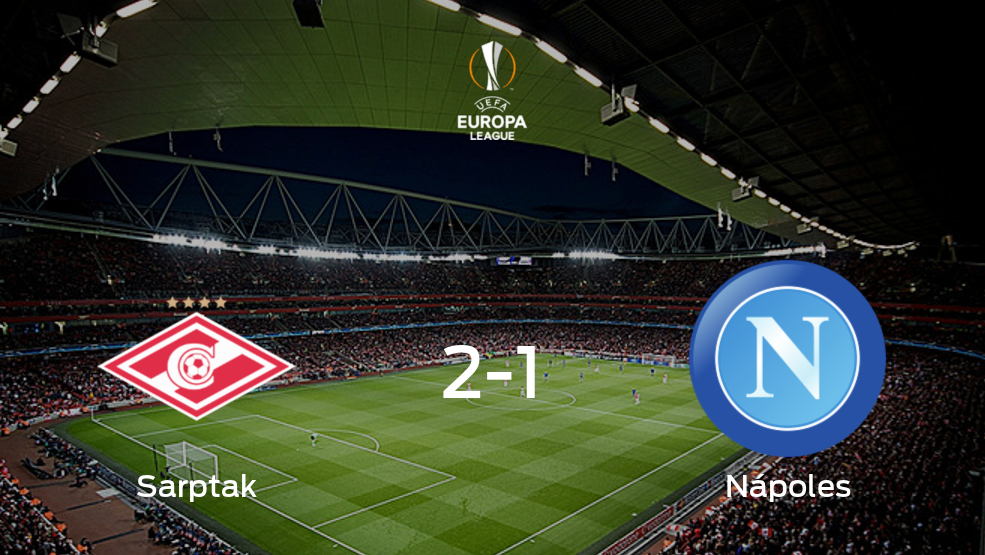 El Sarptak Moscú consigue la victoria en casa frente al Nápoles (2-1)
