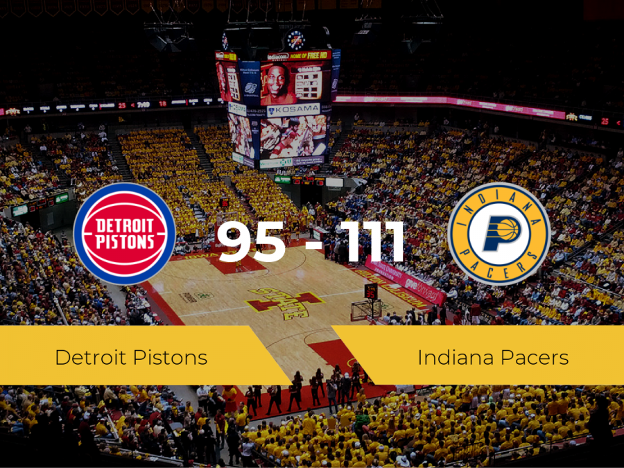 Triunfo de Indiana Pacers ante Detroit Pistons por 95-111