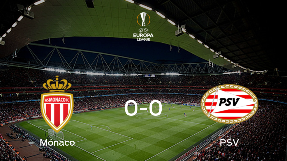 El AS Mónaco y el PSV firman un empate sin goles (0-0)