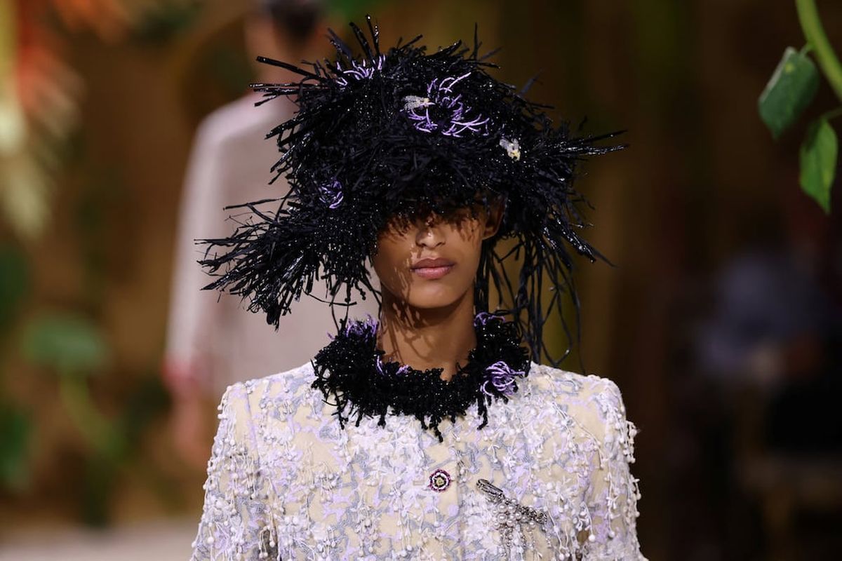 Desfile de Balenciaga en la Semana de la Moda de París.