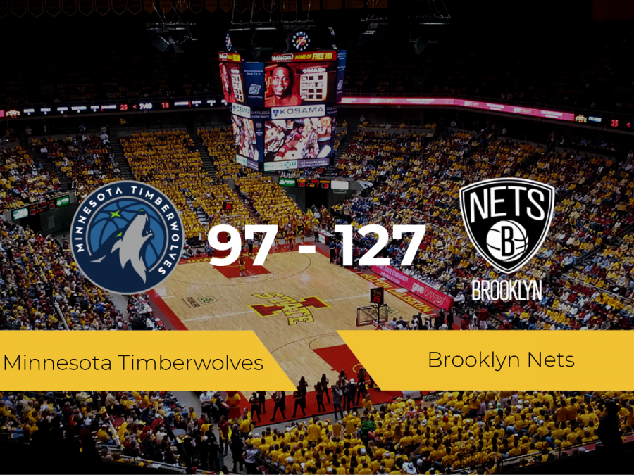 Brooklyn Nets se lleva la victoria frente a Minnesota Timberwolves por 97-127