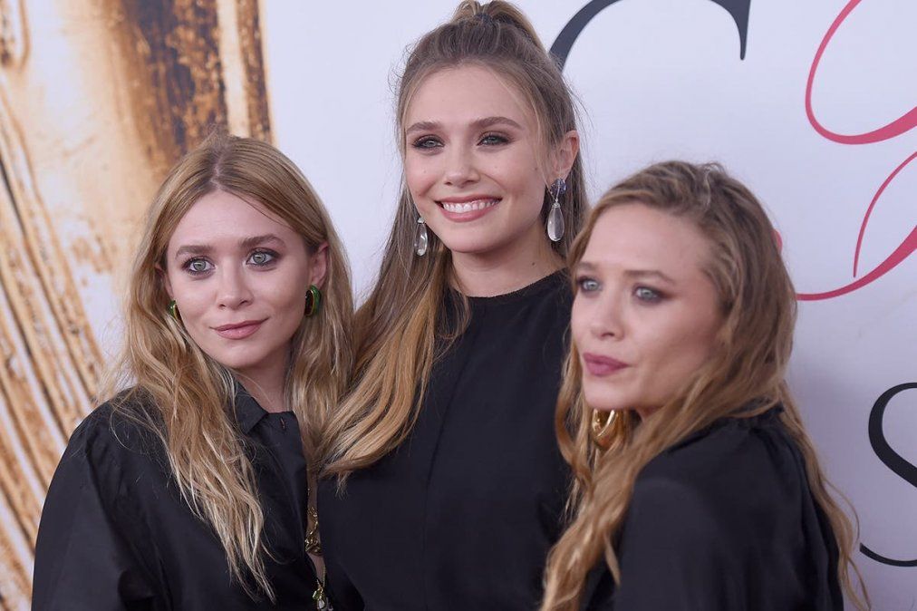 Las hermanas Olsen en el estreno de una película