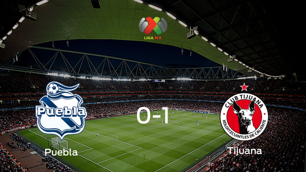 Tijuana se lleva los tres puntos frente a Puebla (1-0)