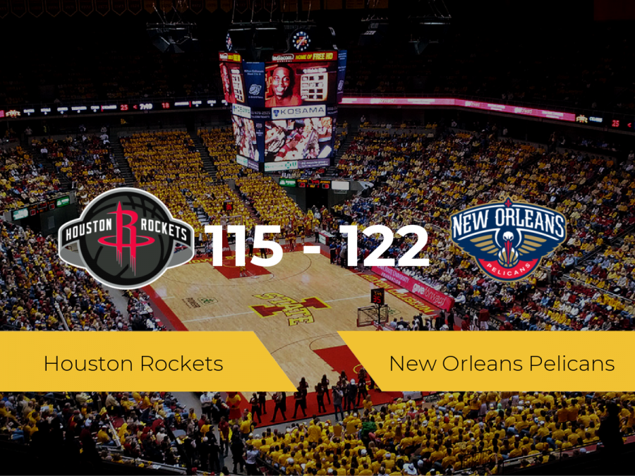 Triunfo de New Orleans Pelicans ante Houston Rockets por 115-122