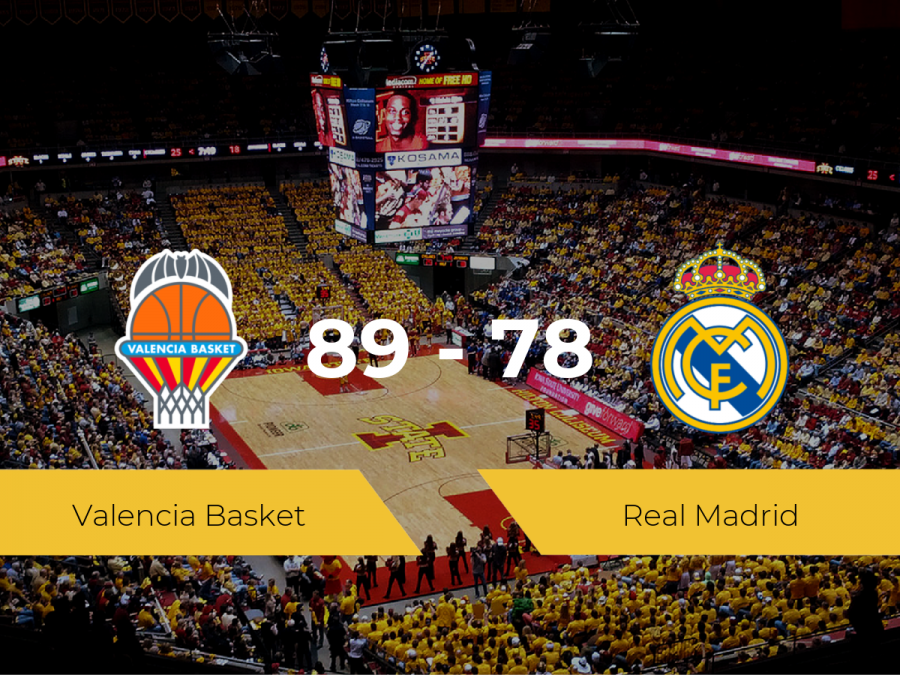 El Valencia Basket consigue la victoria frente al Real Madrid por 89-78