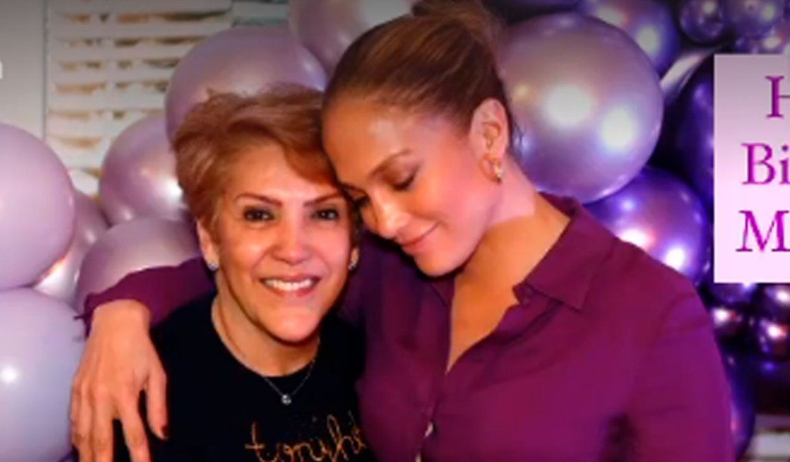 Jennifer Lopez y su madre